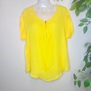 Ups & Downs Yellow Blouse